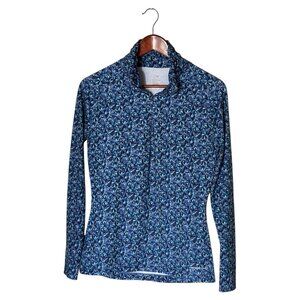 Merrell Women's XS Lightweight Pullover Quarter Zip Purple Teal Blue Black